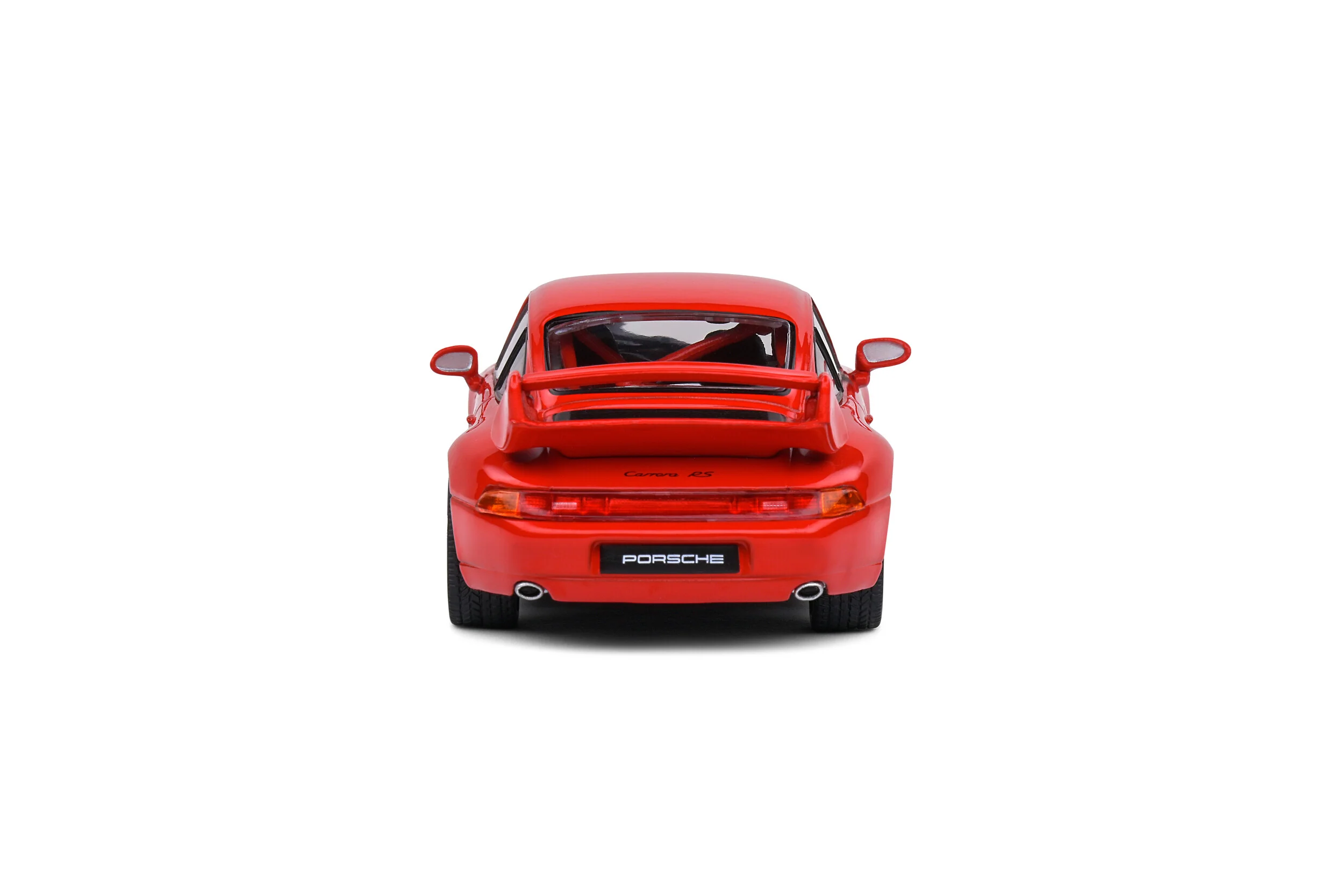 Porsche 993 RS Clubsport - Red Diecast 1:43 Scale Model - Solido S4313802 - Image 2