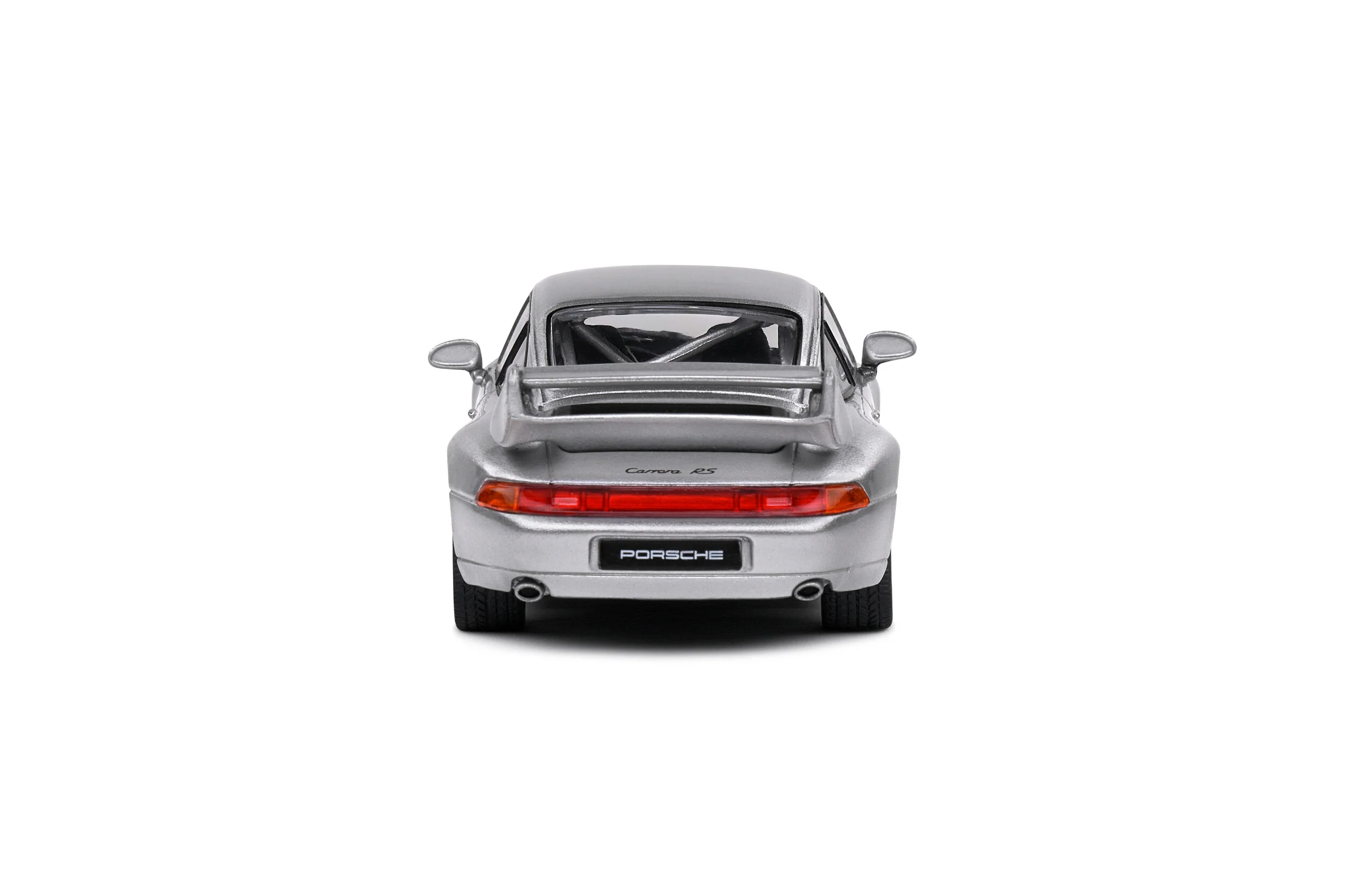 Porsche 993 RS Clubsport - Silver Diecast 1:43 Scale Model - Solido S4313803 - Image 3