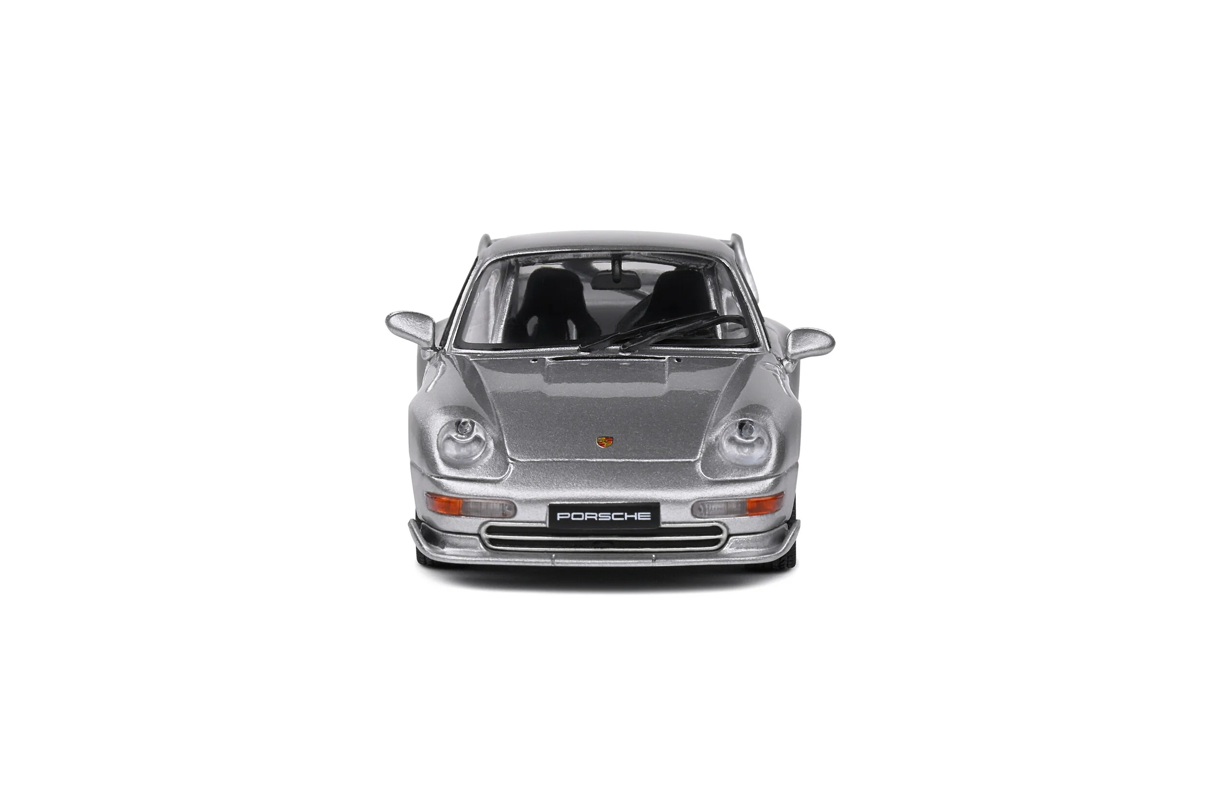 Porsche 993 RS Clubsport - Silver Diecast 1:43 Scale Model - Solido S4313803 - Image 6
