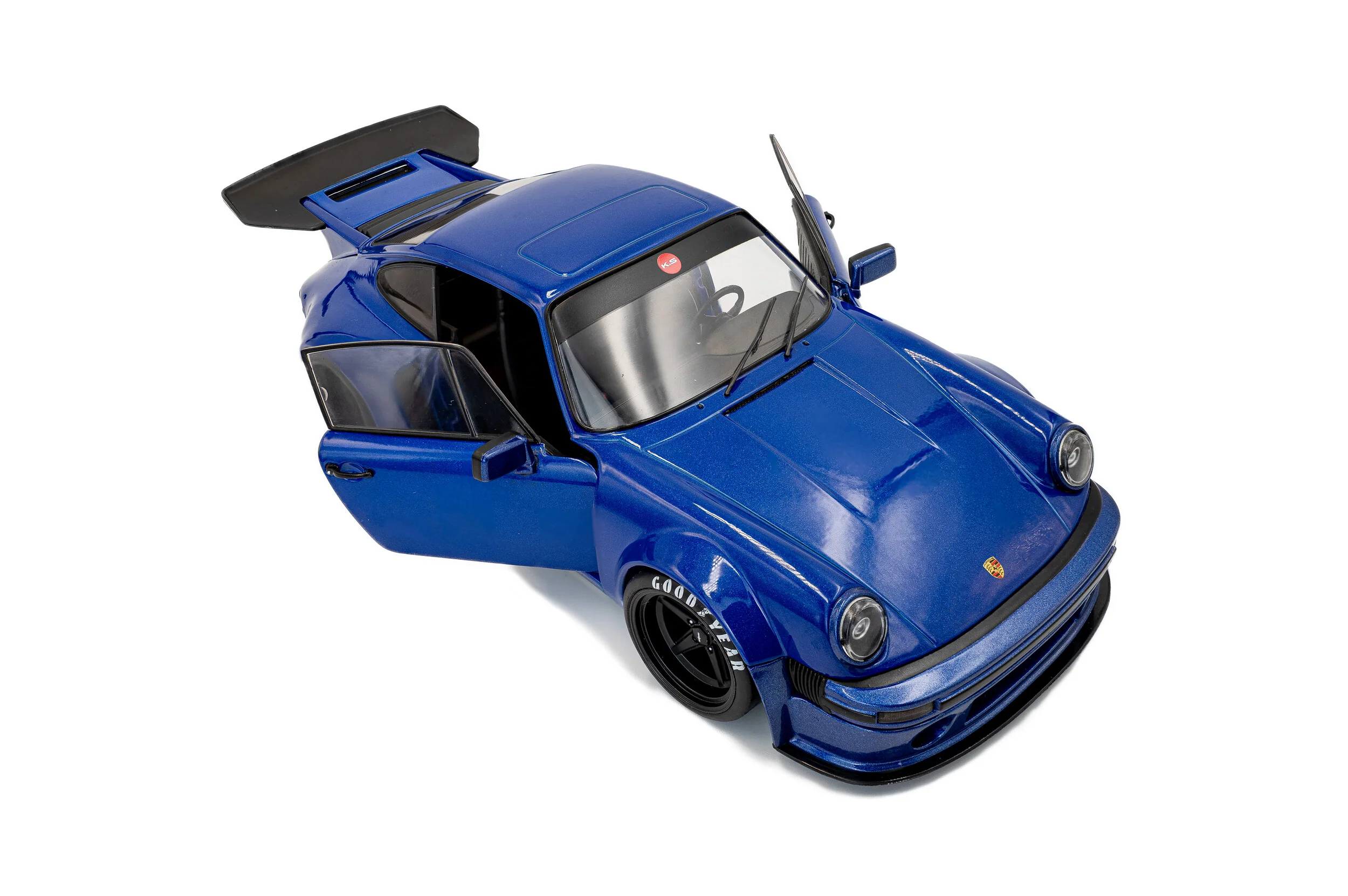 Porsche KS-R by Khyzyl Saleem - Dark Blue Metallic Diecast 1:18 Scale Model - Solido S1810503