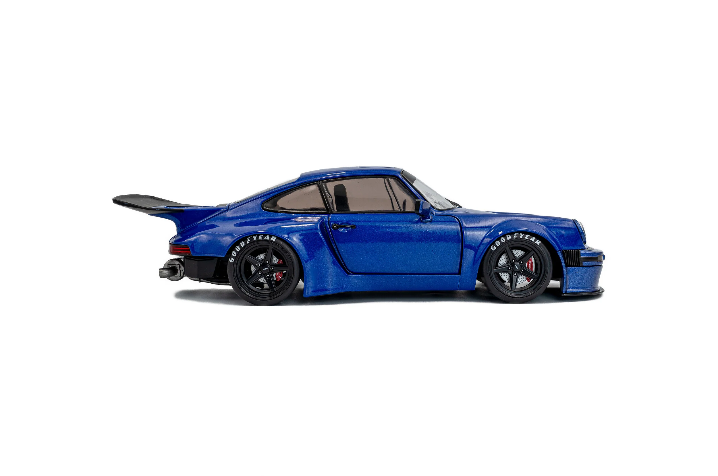 Porsche KS-R by Khyzyl Saleem - Dark Blue Metallic Diecast 1:18 Scale Model - Solido S1810503 - Image 3