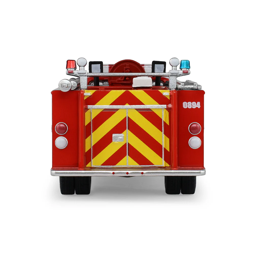 PRE-ORDER - 12 PACK 1990 Ford F-350 Mini Pumper Fire Truck – Heroico Cuerpo de Bomberos Distrito Federal Mexico Diecast 1:64 Scale Model - Greenlight 30580 - Image 3