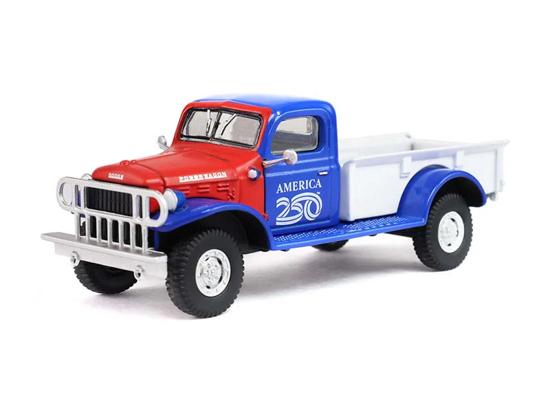 PRE-ORDER 1946 Dodge Power Wagon (Anniversary Collection Series 18 – America 250 Edition) Diecast 1:64 Scale Model - Greenlight 28180E