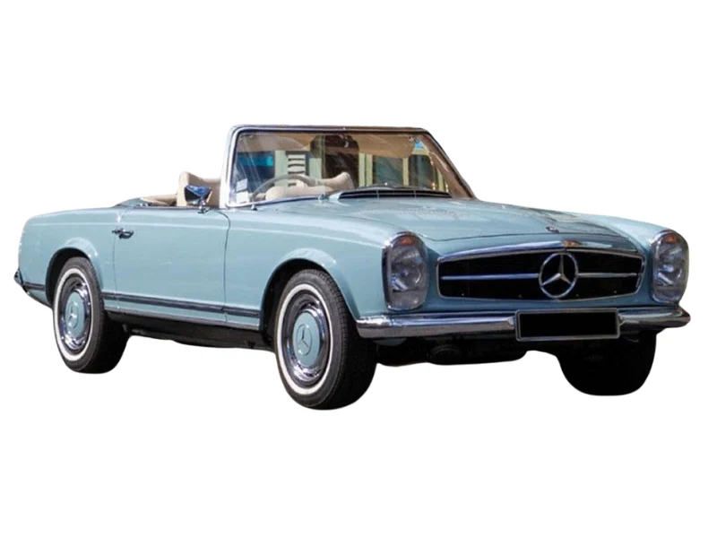 PRE-ORDER 1963 Mercedes-Benz 230 SL - Horizon Blue Diecast 1:18 Scale Model - Norev 183992