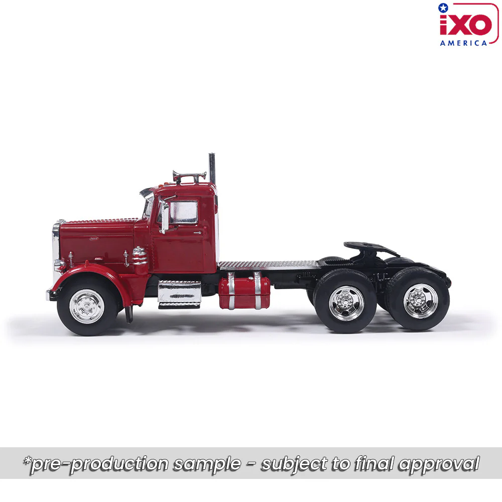 PRE-ORDER 1963 Peterbilt 281 - Burgundy Diecast 1:64 Scale Model - IXO U64TR027 - Image 3