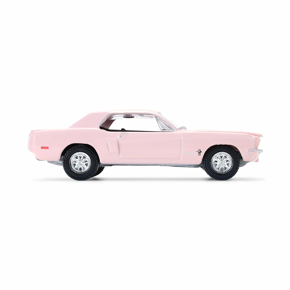 PRE-ORDER 1968 Ford Mustang Coupe - West Coast USA Special Edition Mustang – Hot Pink Diecast 1:64 Scale Model - Greenlight 30538 - Image 5