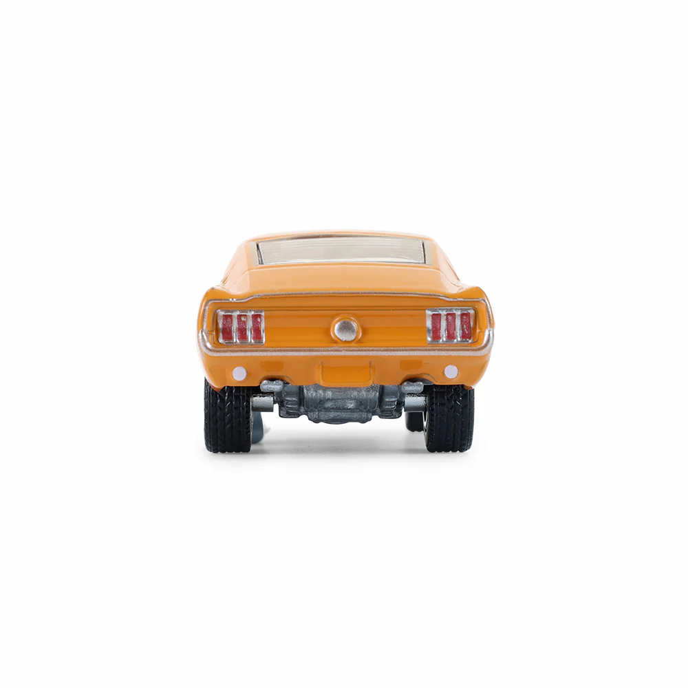 PRE-ORDER 1968 Ford Mustang Coupe - West Coast USA Special Edition Mustang – Madagascar Orange Diecast 1:64 Scale Model - Greenlight 30539 - Image 2