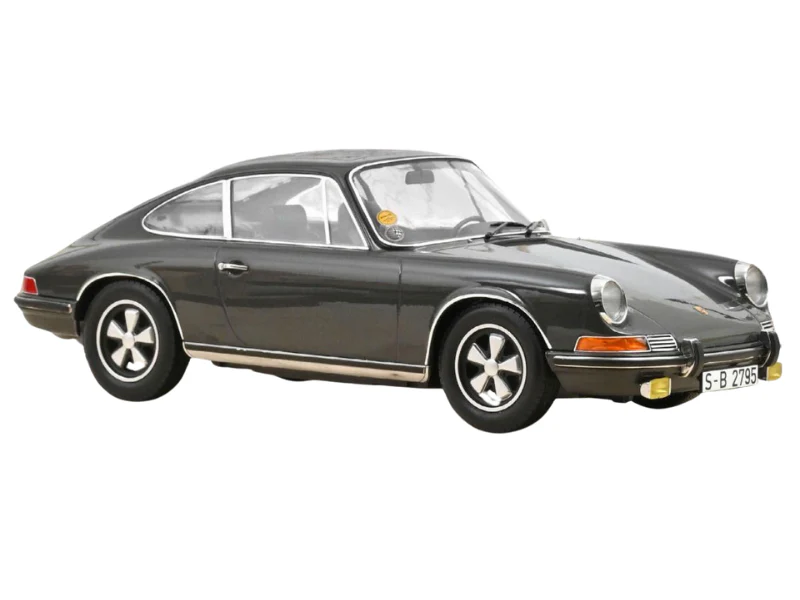 PRE-ORDER 1970 Porsche 911 S - Slate Grey Diecast 1:12 Scale Model - Norev 127513