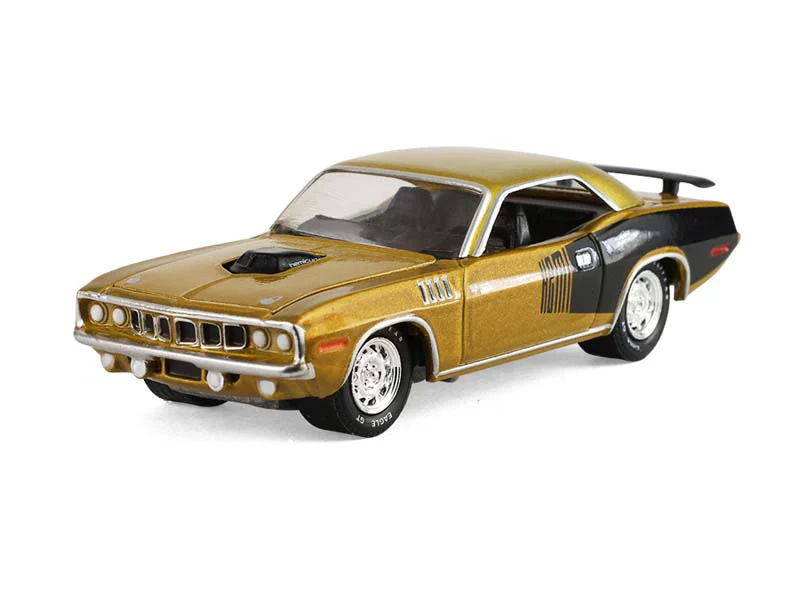 PRE-ORDER 1971 Plymouth Hemi ‘Cuda (Anniversary Collection Series 18 – America 250 Edition) Diecast 1:64 Scale Model - Greenlight 28180D