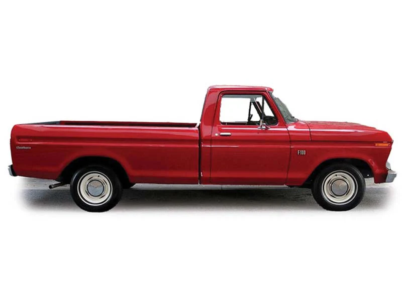 PRE-ORDER 1974 Ford F-100 - Candy Apple Red Diecast 1:18 Scale Model - IXO America U18RDC003