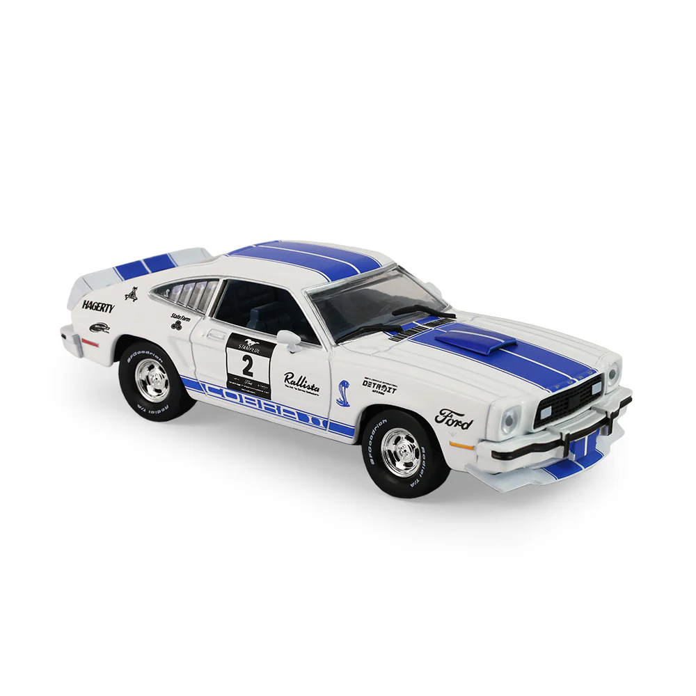 PRE-ORDER 1976 Ford Mustang Cobra ll-Stampede Car #2 Diecast 1:43 Scale Model - Greenlight 86646 - Image 6