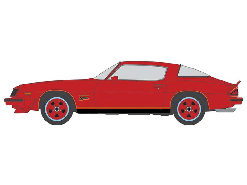 PRE-ORDER 1977 Chevrolet Camaro Z28 - Light Red Diecast 1:64 Scale Model - IXO America IA64010