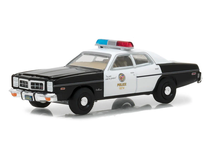 PRE-ORDER 1977 Dodge Monaco Metropolitan Police - The Terminator (Hollywood Series 19) Diecast 1:64 Scale Model - Greenlight 44790C