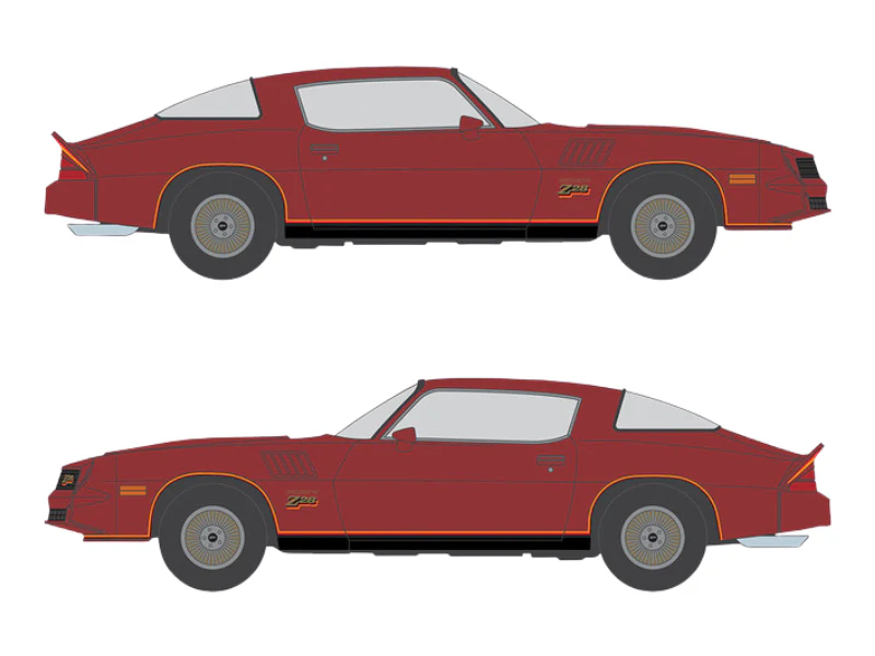 PRE-ORDER 1978 Chevrolet Camaro Z28 - Carmine Metallic Diecast 1:64 Scale Model - IXO IA64017