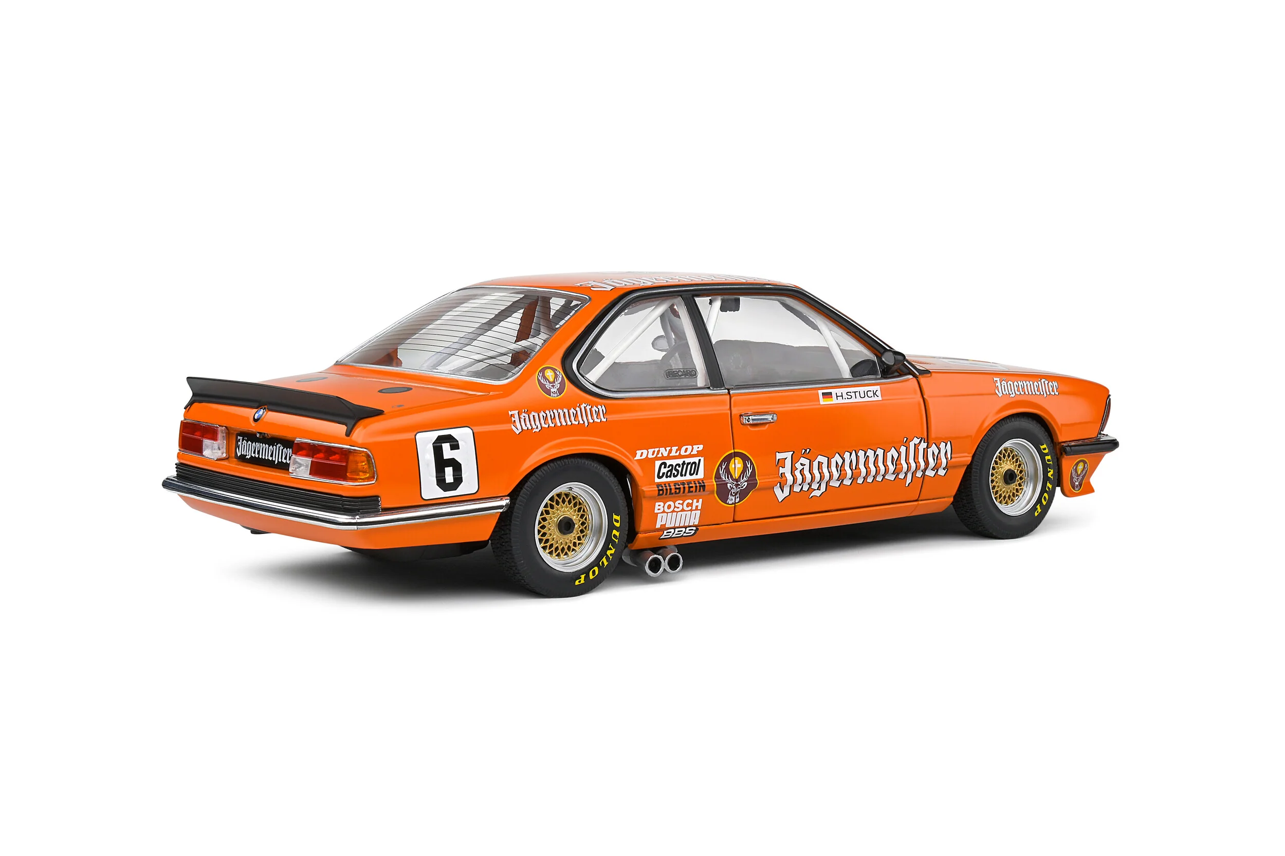 PRE-ORDER 1984 BMW 635 CSI (E24) #6 H. Stuck European Touring Car Championship Diecast 1:18 Scale Model - Solido S1810302 - Image 4
