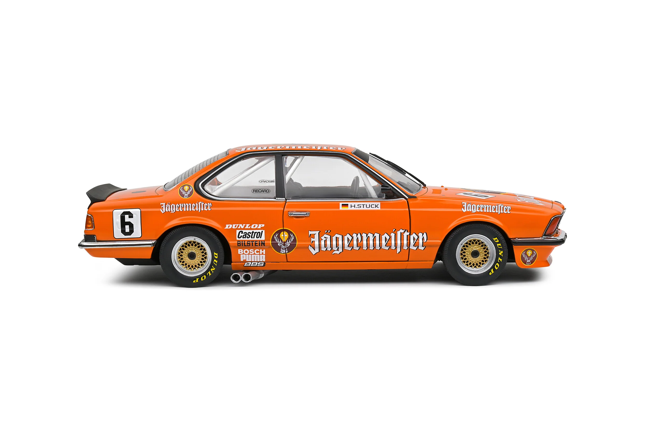 PRE-ORDER 1984 BMW 635 CSI (E24) #6 H. Stuck European Touring Car Championship Diecast 1:18 Scale Model - Solido S1810302 - Image 5