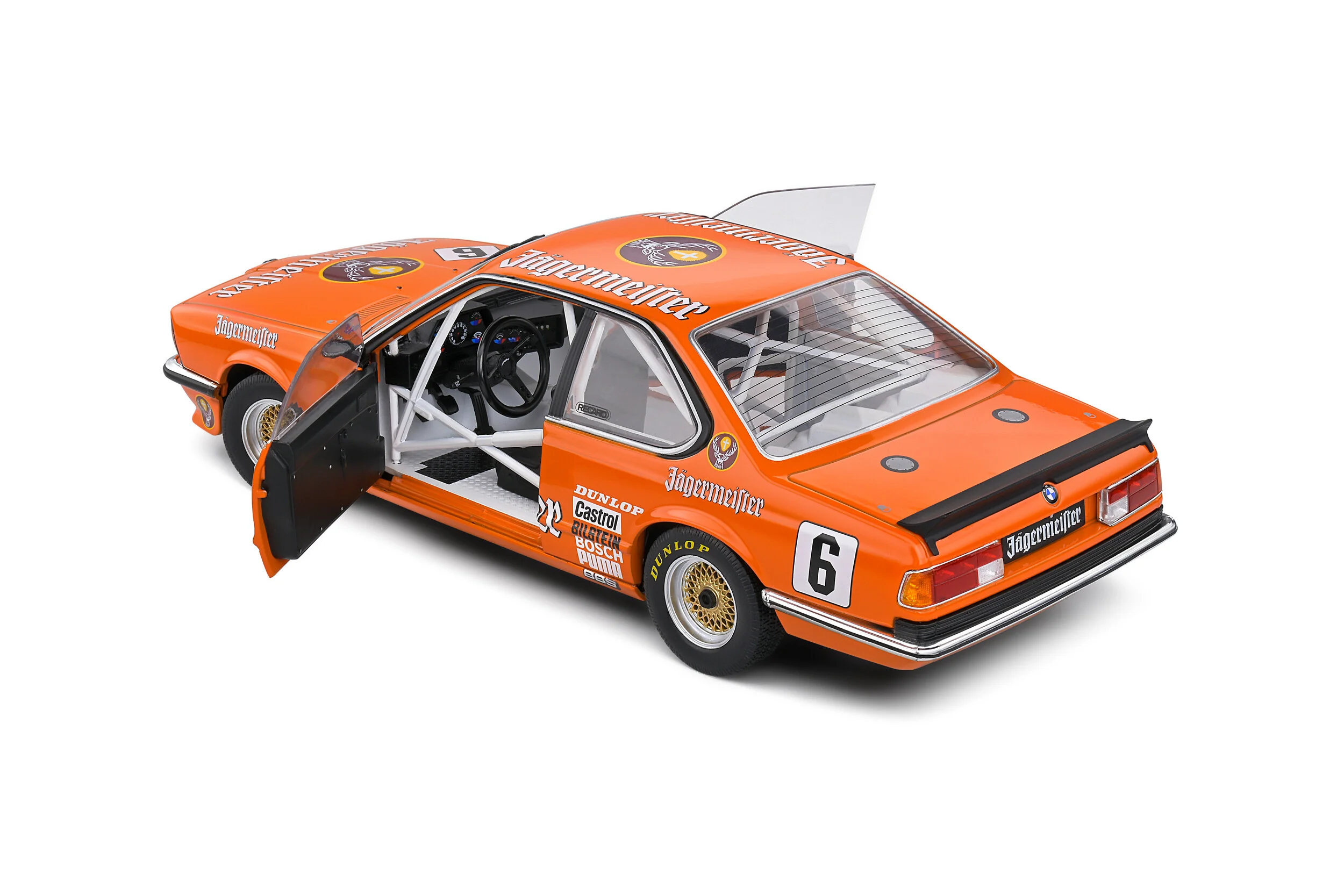 PRE-ORDER 1984 BMW 635 CSI (E24) #6 H. Stuck European Touring Car Championship Diecast 1:18 Scale Model - Solido S1810302 - Image 7