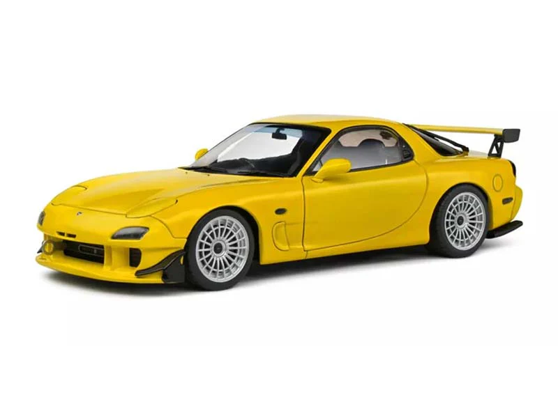 PRE-ORDER 1999 Mazda RX7 FD3RS Streetfighters Yellow Diecast 1:18 Scale Model - Solido S1810603