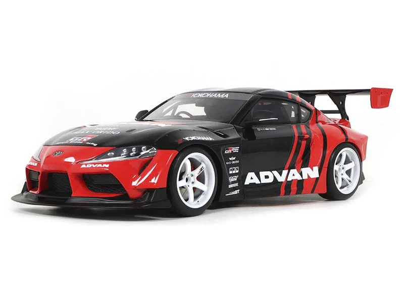 PRE-ORDER 2020 Toyota Supra GR - Advan Black (Limited Edition Resin Model) Diecast 1:18 Scale Model - GT Spirit GT889