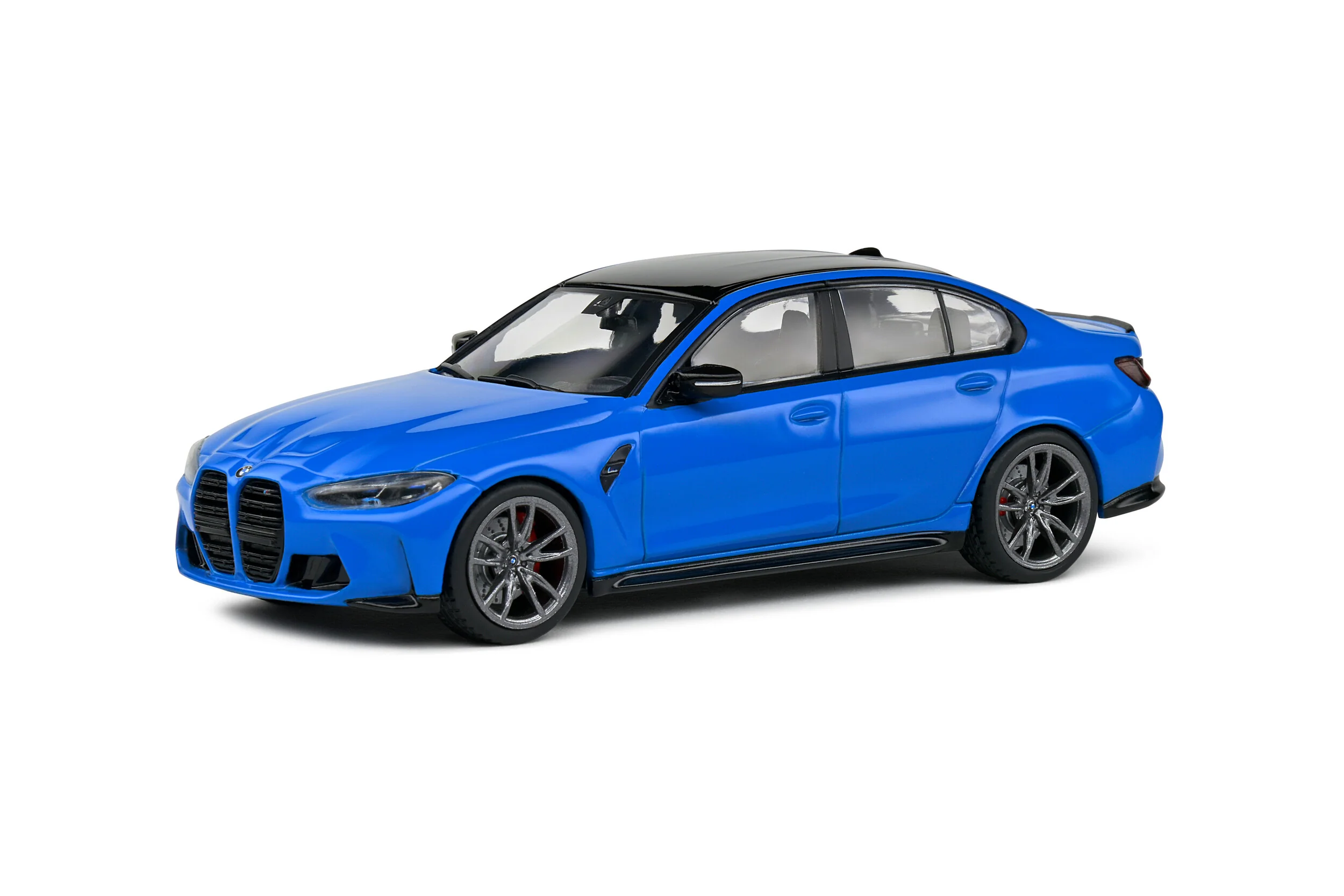 PRE-ORDER 2023 BMW G80 M3 Sedan - Santorini Blue Diecast 1:43 Scale Model - Solido S4315302