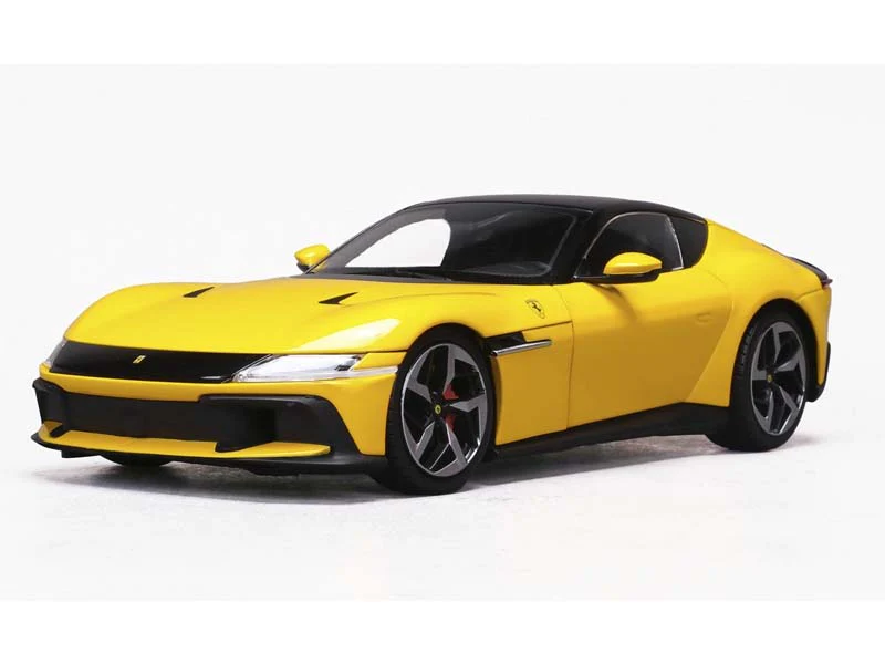 PRE-ORDER 2024 Ferrari 12Cilindri Giallo Modena Yellow Diecast 1:18 Scale Model - Polistil 18FE02014