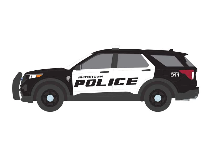 PRE-ORDER 2024 Ford Police Interceptor Utility – Whitestown Metropolitan Police Department Diecast 1:64 Scale Model - Greenlight 30553