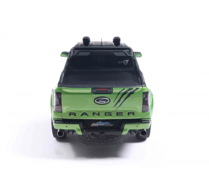 PRE-ORDER 2024 Ford Ranger Raptor Metallic Green Diecast 1:18 Scale Model - Solido S1813903 - Image 3
