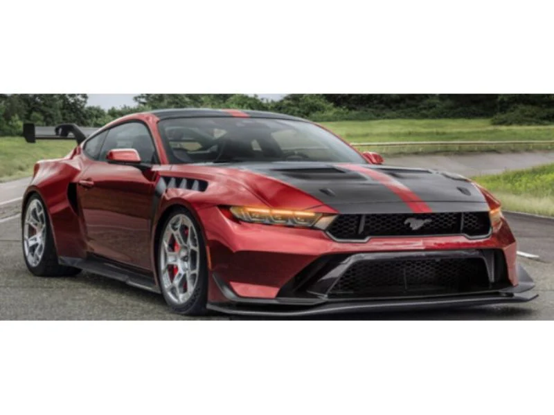 PRE-ORDER 2025 Ford Mustang GTD Molten Magenta Metallic Tri-Coat Diecast 1:43 Scale Model - Solido S4318302
