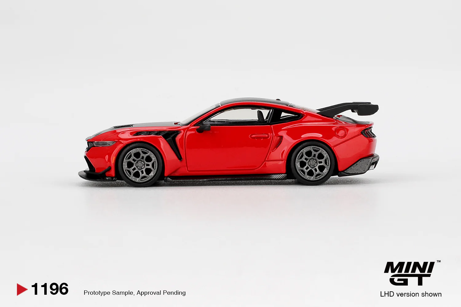 PRE-ORDER - 12 PACK Ford Mustang GTD – Race Red (Mini GT) Diecast 1:64 Scale Model - TSM MGT01196 - Image 4