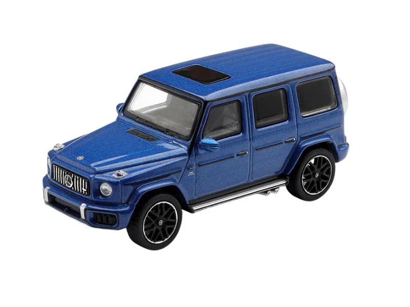 PRE-ORDER - 24 PACK Mercedes-AMG G 63 Dark Blue Metallic (Mini GT) Diecast 1:64 Scale Model - TSM MGT01210 - Image 2