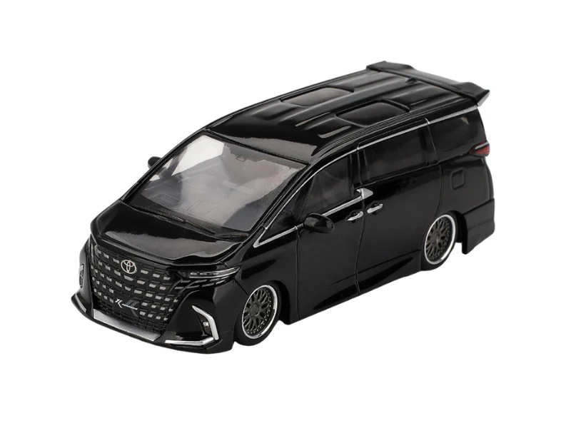 PRE-ORDER - 24 PACK Toyota Alphard 40 KUHL – Black (Mini GT) Diecast 1:64 Scale Model - TSM MGT01179 - Image 2
