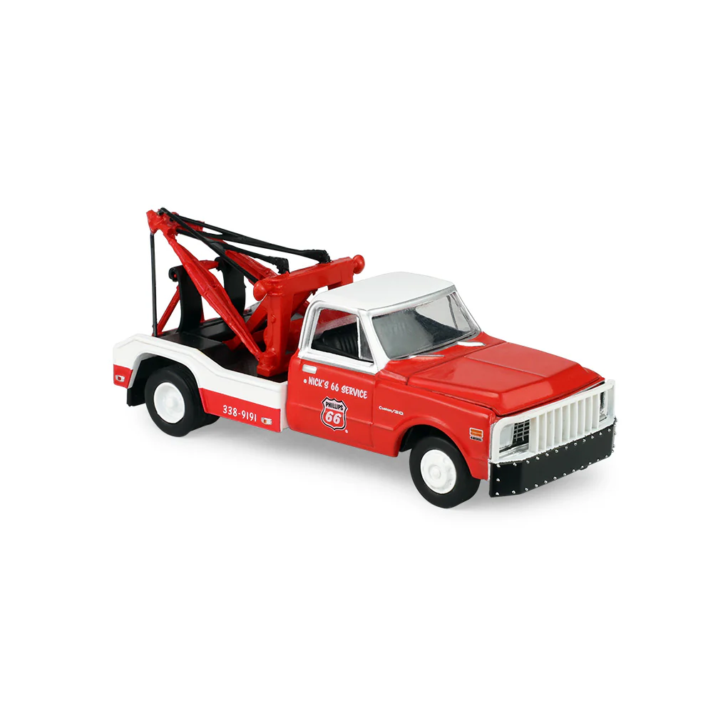 PRE-ORDER - 48 PACK 1971 Chevrolet C-30 Dually Wrecker - Phillips 66 (Dually Drivers Series 17) Diecast 1:64 Scale Model - Greenlight 46170A - Image 2