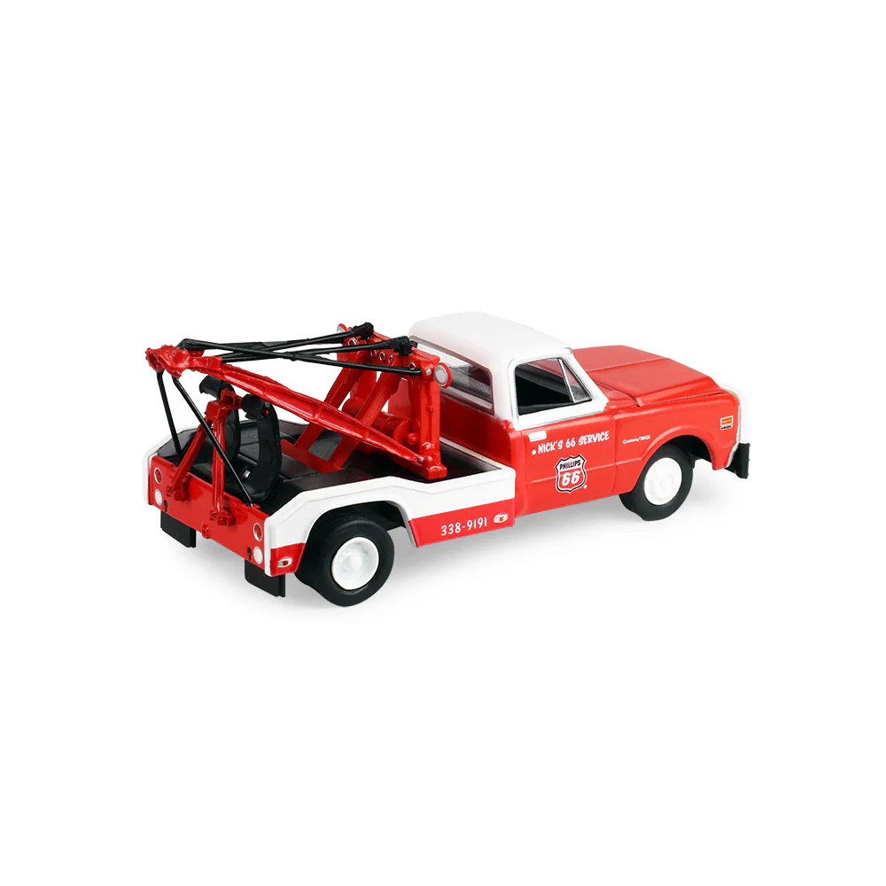PRE-ORDER - 48 PACK 1971 Chevrolet C-30 Dually Wrecker - Phillips 66 (Dually Drivers Series 17) Diecast 1:64 Scale Model - Greenlight 46170A - Image 7