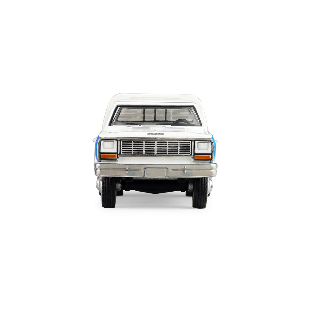 PRE-ORDER - 48 PACK 1981 Dodge Ram W350 Power Ram Dually Flatbed - Goodyear (Dually Drivers Series 17) Diecast 1:64 Scale Model - Greenlight 46170B - Image 6