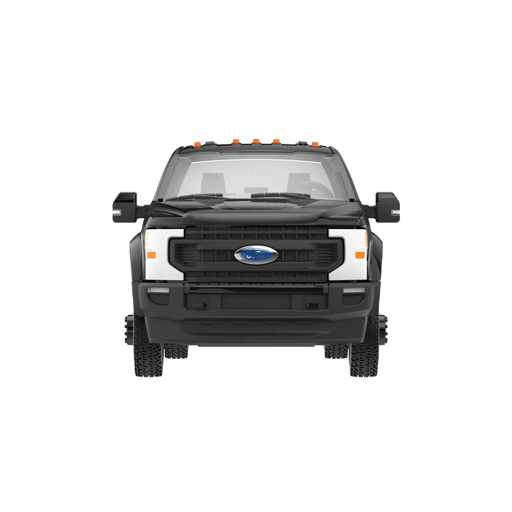 PRE-ORDER - 6 PACK 2020 Ford F-450 XL Super Duty (Black Bandit Series 31) Diecast 1:64 Scale Model - Greenlight 28190F - Image 4