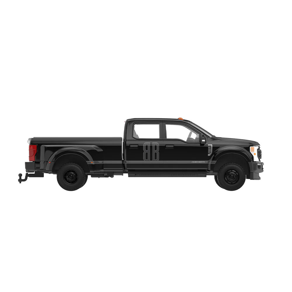 PRE-ORDER - 6 PACK 2020 Ford F-450 XL Super Duty (Black Bandit Series 31) Diecast 1:64 Scale Model - Greenlight 28190F - Image 6