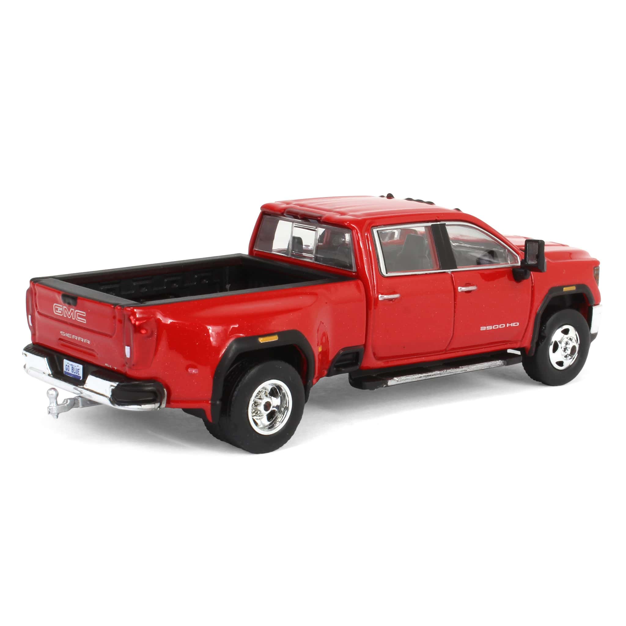 PRE-ORDER - 12 PACK 2022 GMC Sierra 3500HD Pro Dually - Cayenne Red Diecast 1:64 Scale Model - Karson Diecast Co. 51707B - Image 5