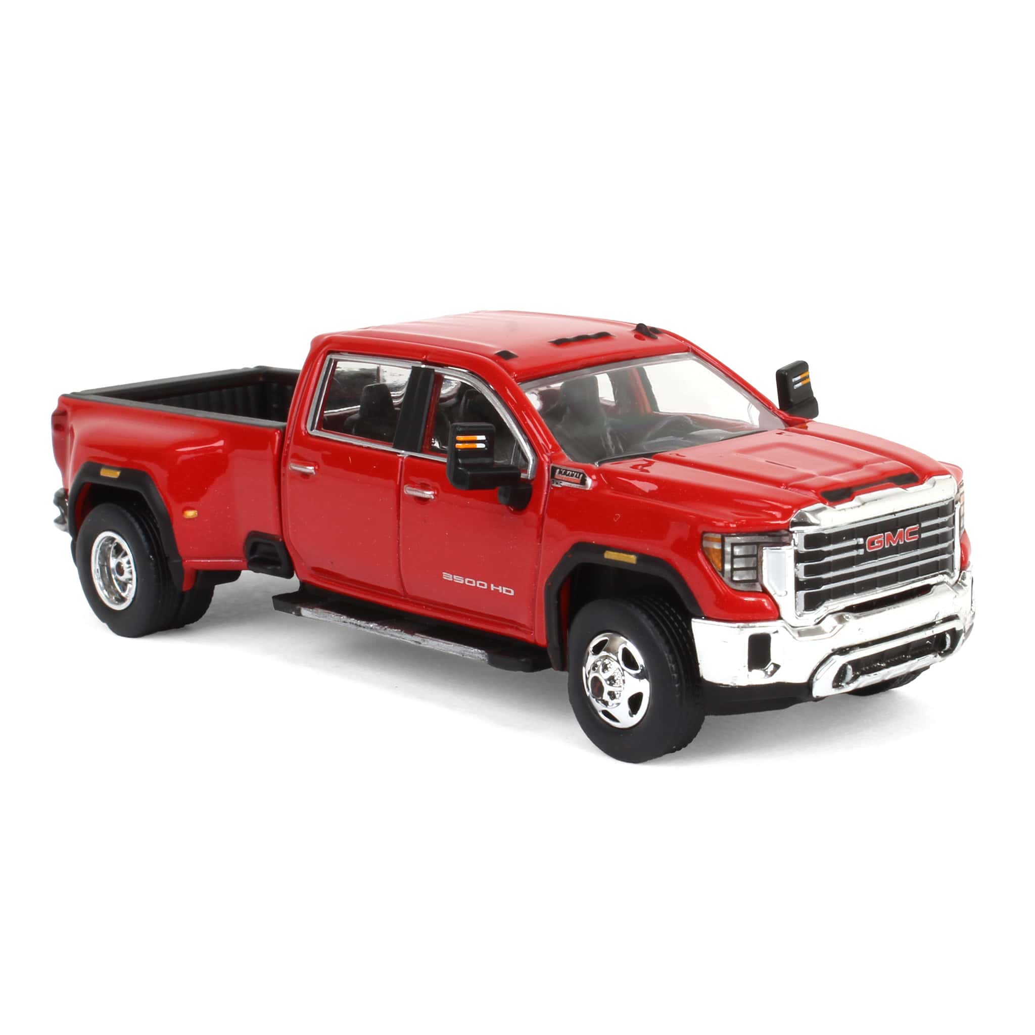 PRE-ORDER - 12 PACK 2022 GMC Sierra 3500HD Pro Dually - Cayenne Red Diecast 1:64 Scale Model - Karson Diecast Co. 51707B - Image 7