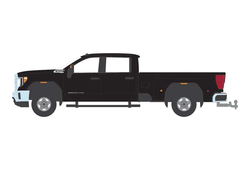 PRE-ORDER - 48 PACK 2022 GMC Sierra 3500HD Pro Dually - Onyx Black Diecast 1:64 Scale Model - Karson Diecast Co. 51705B - Image 10
