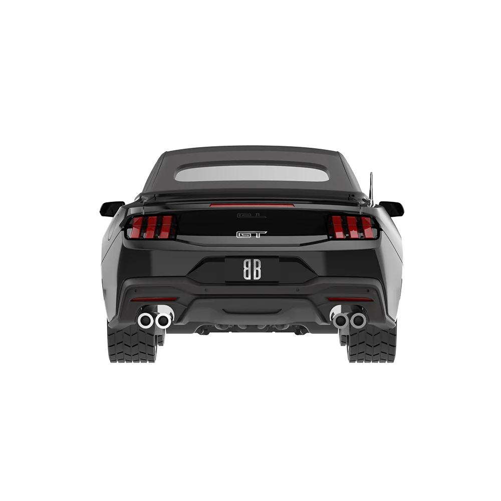 PRE-ORDER 2024 Ford Mustang GT Convertible (Black Bandit Series 31) Diecast 1:64 Scale Model - Greenlight 28190B - Image 2