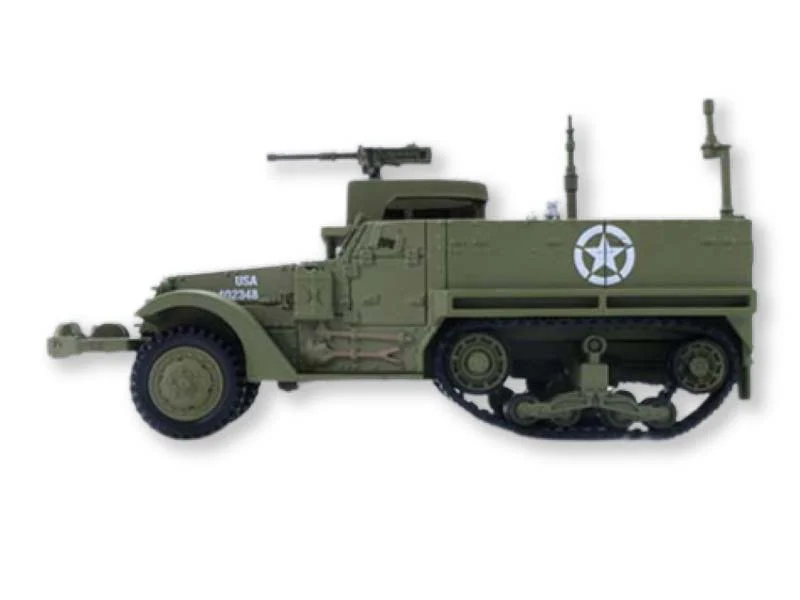 PRE-ORDER - 48 PACK M3 Half-Track Personnel Carrier - U.S. Army WWII (Battalion 64 Series 6) Diecast 1:64 Scale Model - Greenlight 61060E - Image 2