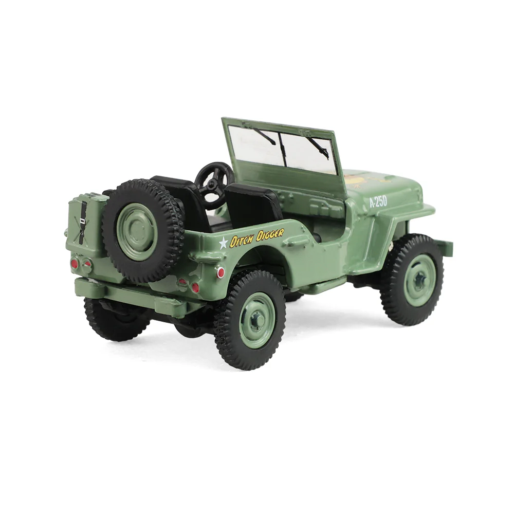 PRE-ORDER 1942 Willy’s MB (Anniversary Collection Series 18 – America 250 Edition) Diecast 1:64 Scale Model - Greenlight 28180C - Image 6