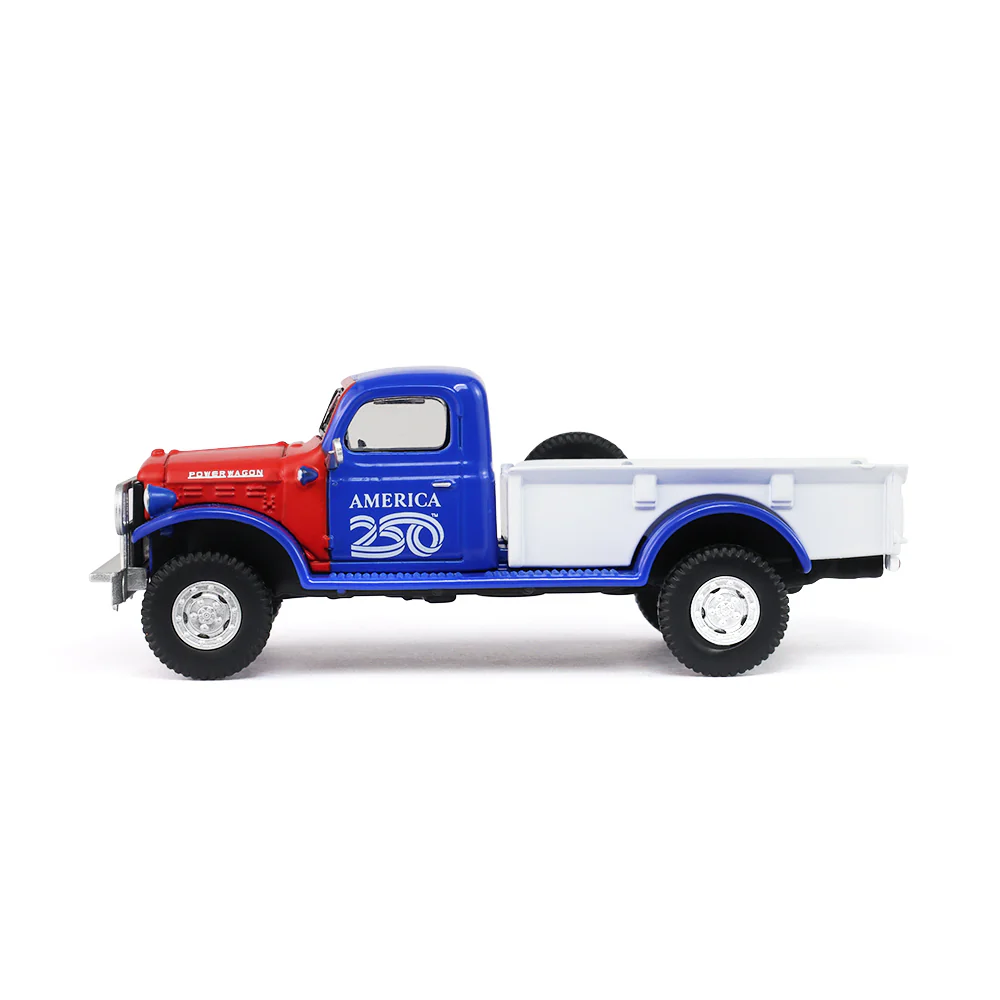 PRE-ORDER 1946 Dodge Power Wagon (Anniversary Collection Series 18 – America 250 Edition) Diecast 1:64 Scale Model - Greenlight 28180E - Image 3