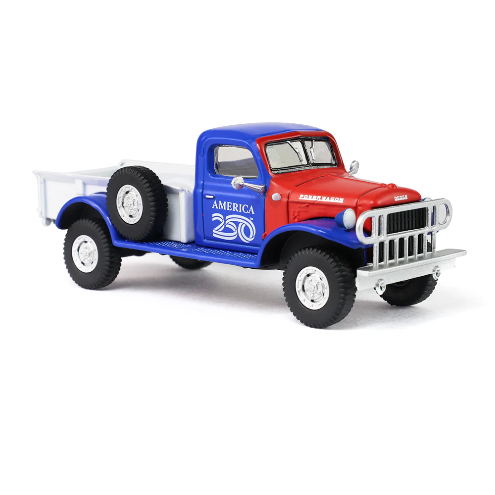 PRE-ORDER 1946 Dodge Power Wagon (Anniversary Collection Series 18 – America 250 Edition) Diecast 1:64 Scale Model - Greenlight 28180E - Image 4