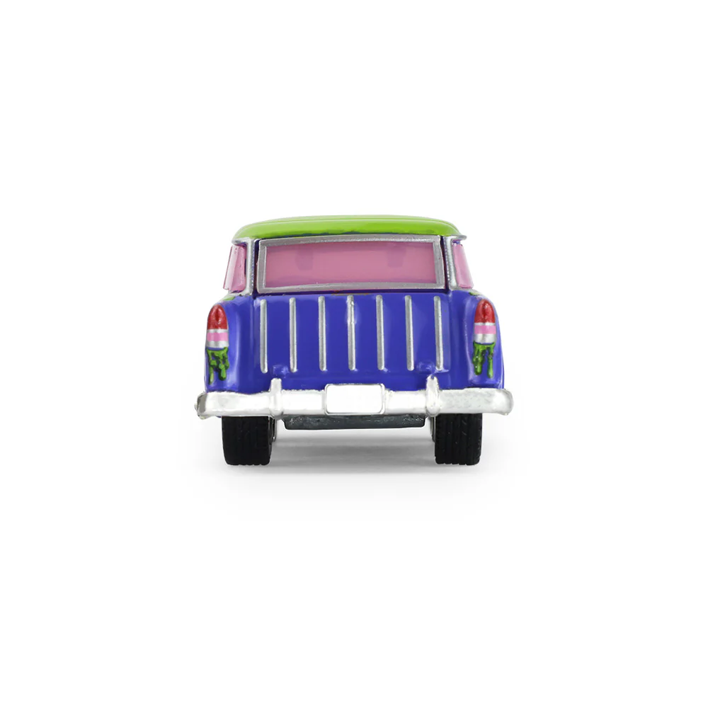 PRE-ORDER - 6 PACK 1955 Chevrolet Nomad - Leaky Lindsay (Garbage Pail Kids Series 9 - 40th Anniversary) Diecast 1:64 Scale Model - Greenlight 54130C - Image 8