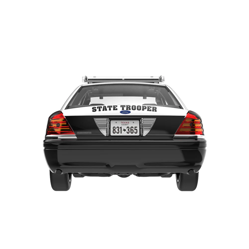 PRE-ORDER - 6 PACK 2003 Ford Crown Victoria – Texas Highway Patrol (Hot Pursuit) Diecast 1:24 Scale Model - Greenlight 1131001 - Image 3