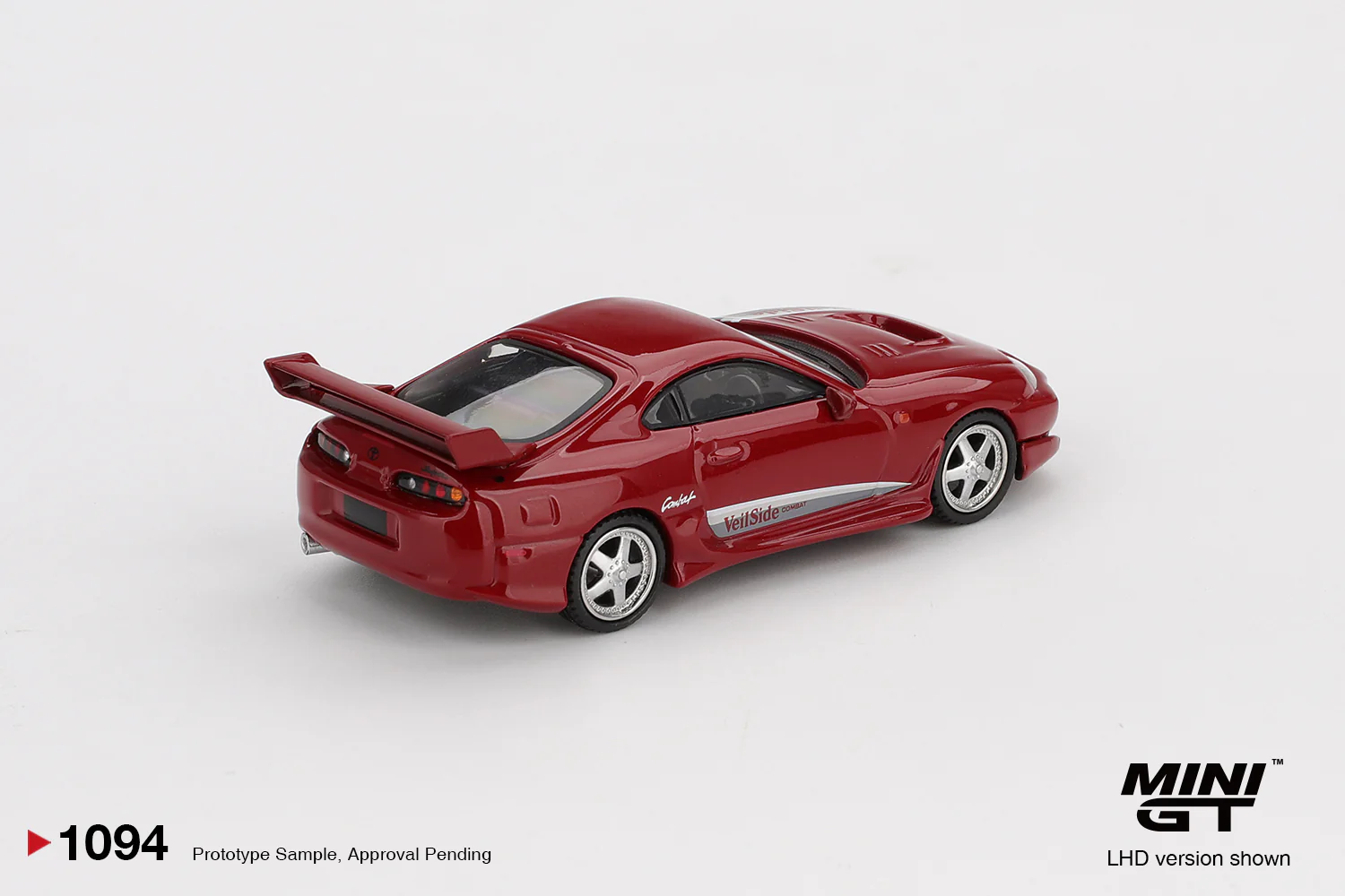 PRE-ORDER Toyota Supra VeilSide Combat V-I – Red (Mini GT) Diecast 1:64 Scale Model - TSM MGT01094 - Image 2