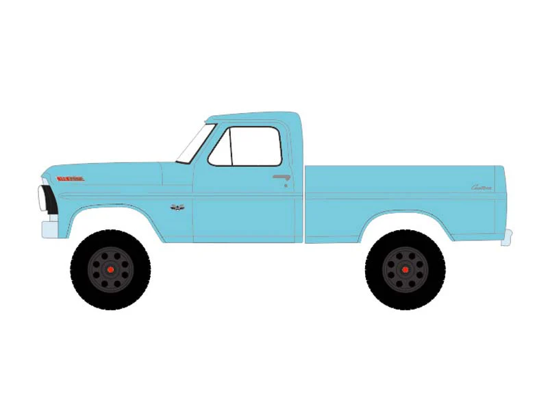 1967 Ford F-100 Custom Pickup (Barrett-Jackson Series 16) Diecast 1:64 Scale Model - Greenlight 37330B - Image 9