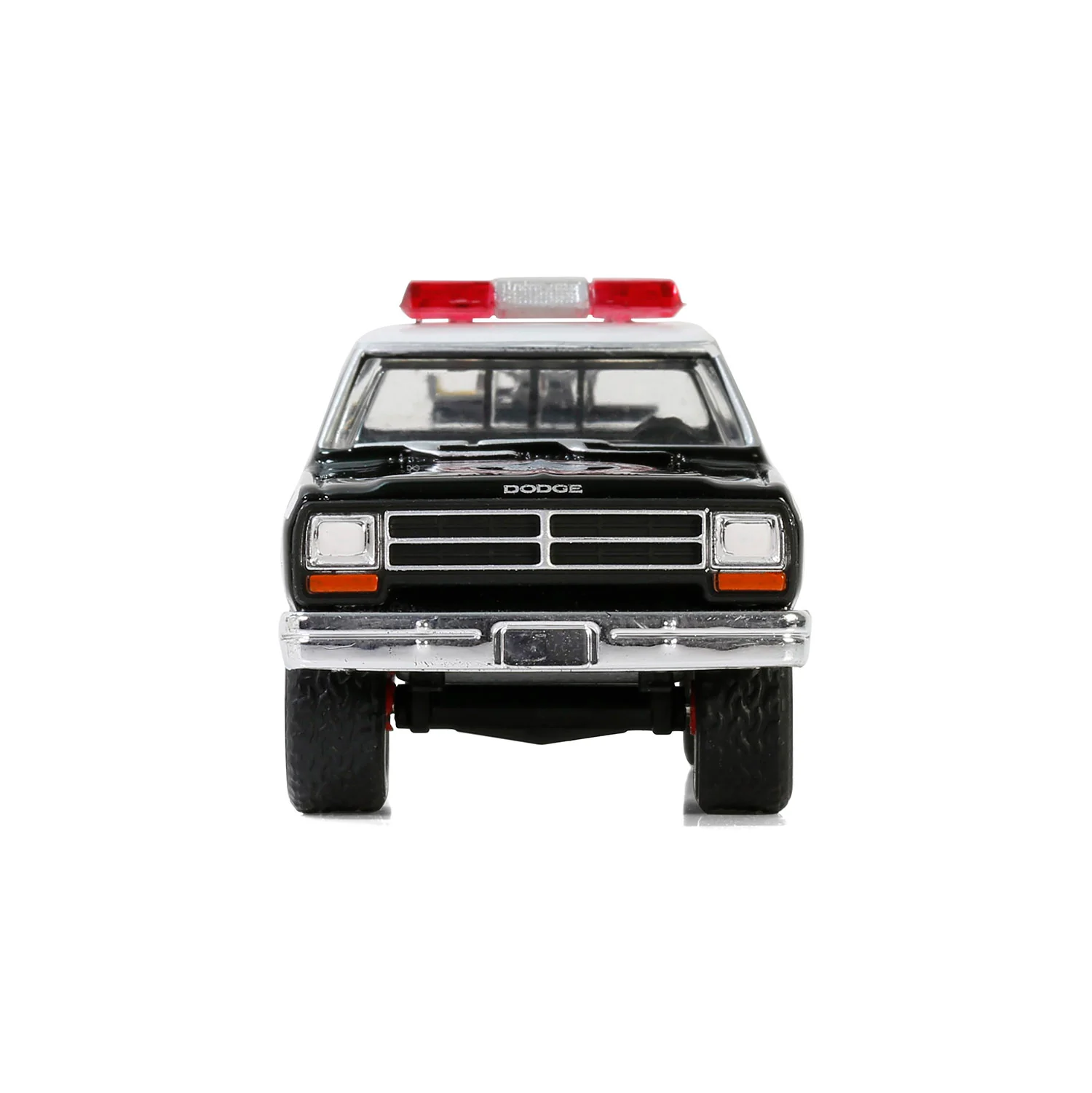 RAW CHASE 1987 Dodge Ram D250 w/ Fire Equipment, Hose & Tank (Smokey Bear Series 4) Diecast 1:64 Scale Model - Greenlight 38070E - Image 5