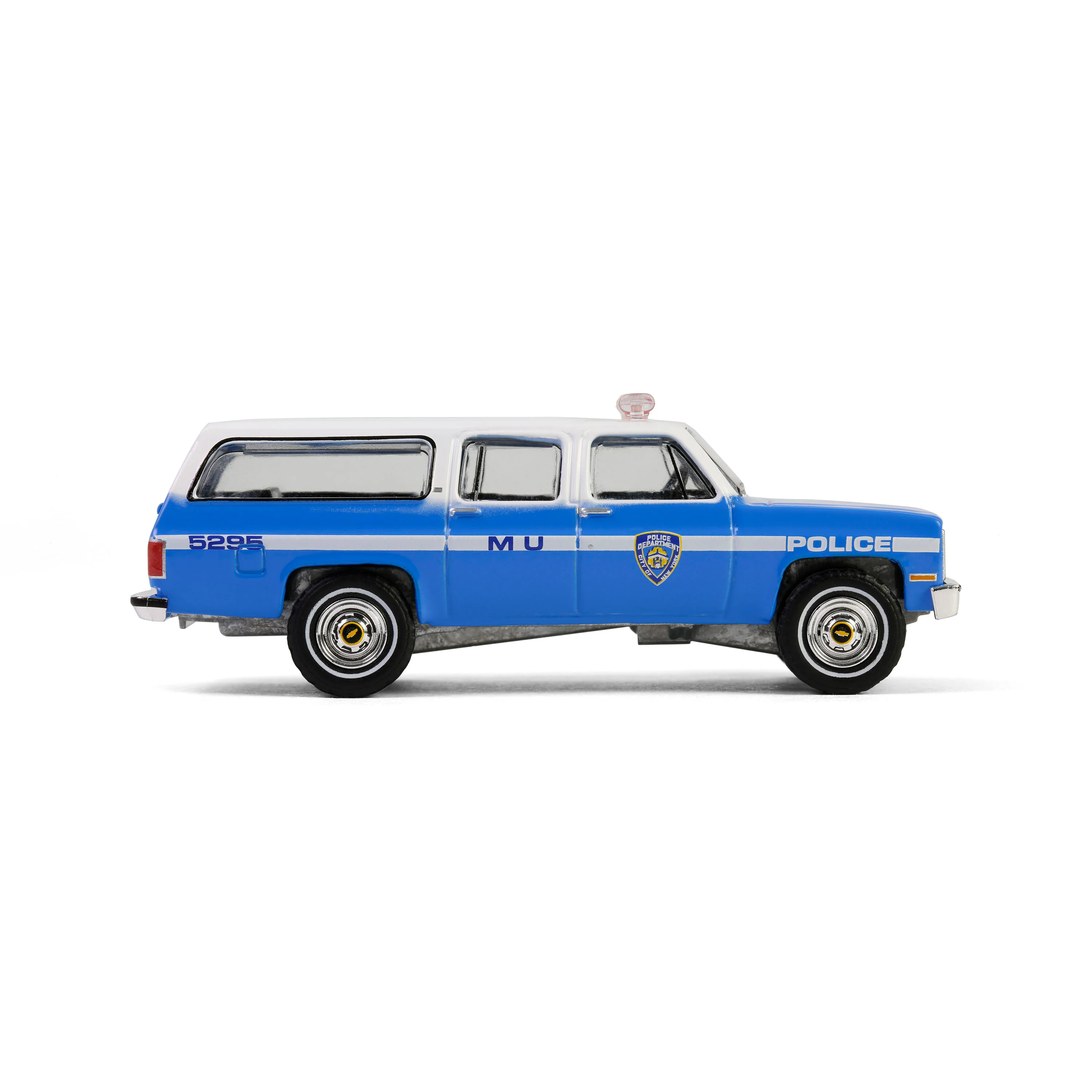1990 Chevrolet Suburban K2500 Scottsdale - New York City Police Department (Hot Pursuit Series 46) Diecast 1:64 Scale Model - Greenlight 43040D - Image 2